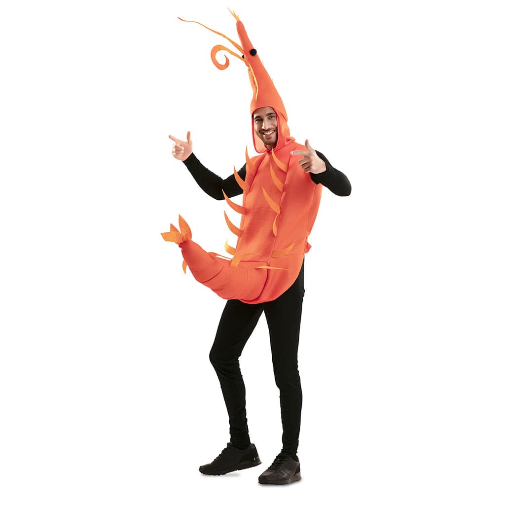 Disfraz de Gamba para Adulto Talla M-L - Disfraz Original y Divertido