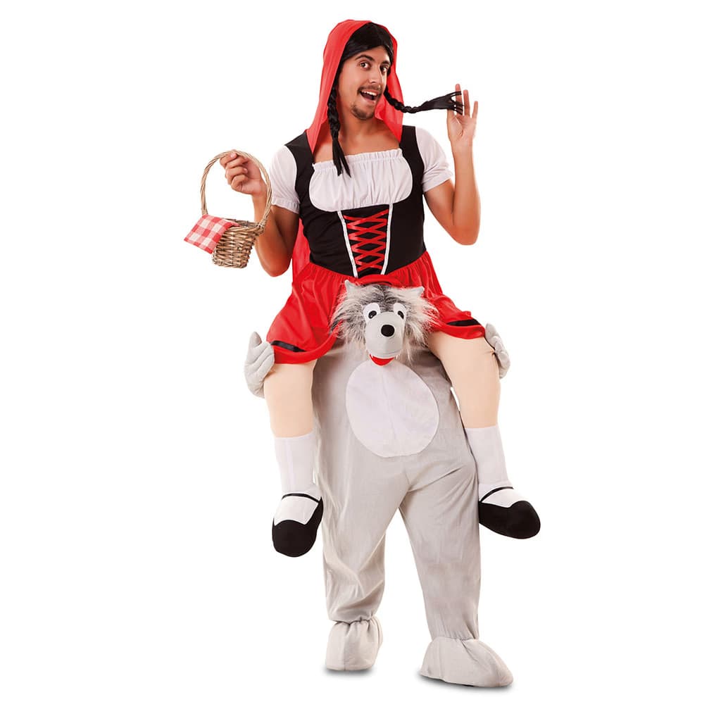 EU up! lobo y campesina roja t-ml