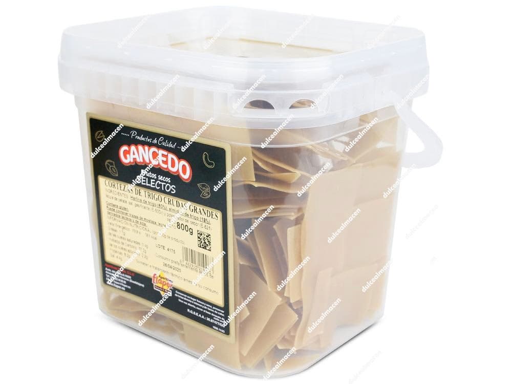 Flaper corteza de trigo cruda cubo 800 gr