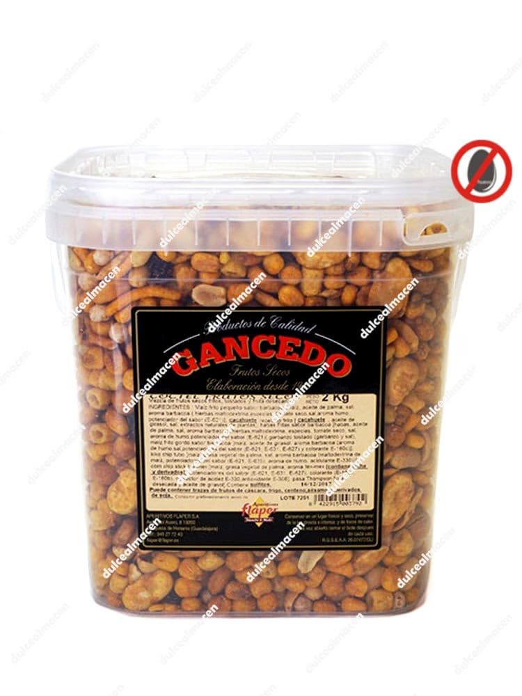Flaper Gancedo Cubo Mezcla Frutos Secos 2 kg