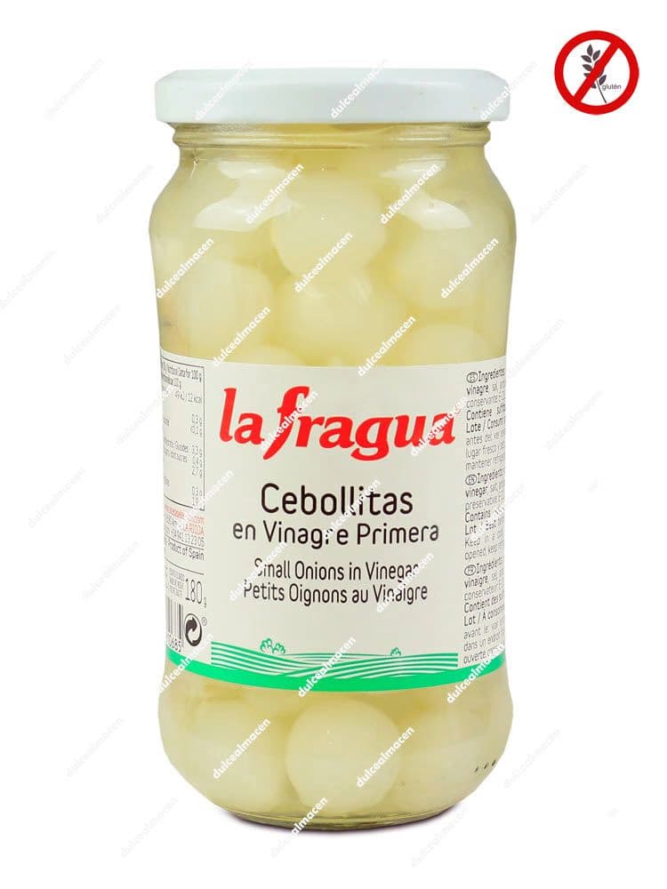 Fragua cebollitas en vinagre tarro 365 gr