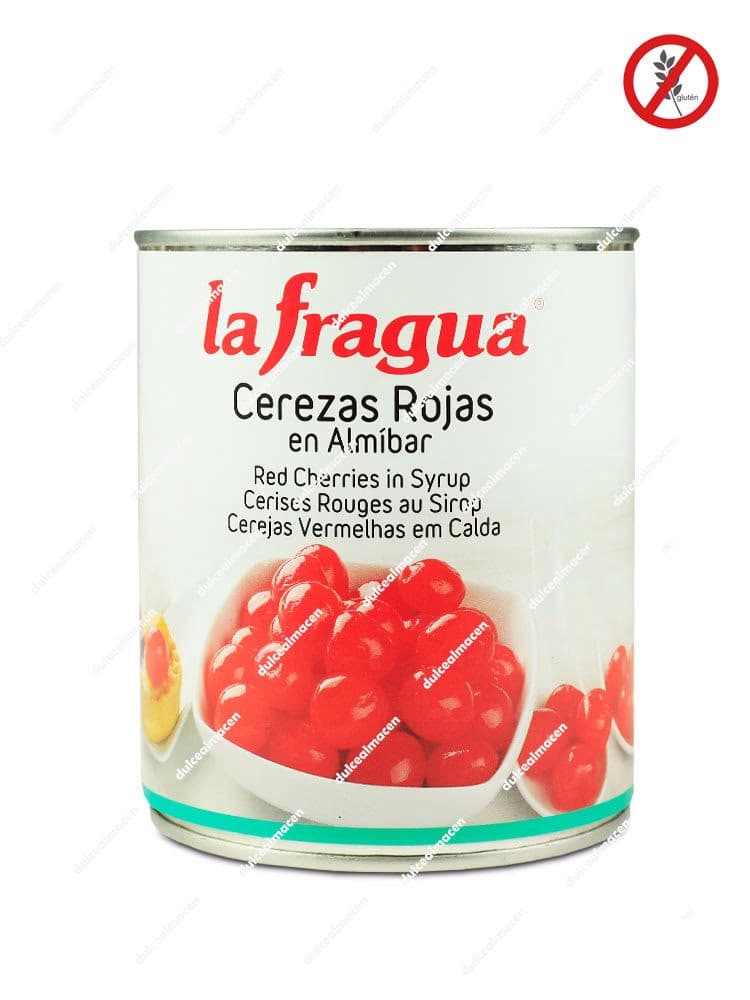 Fragua cerezas rojas en almibar 1 kg