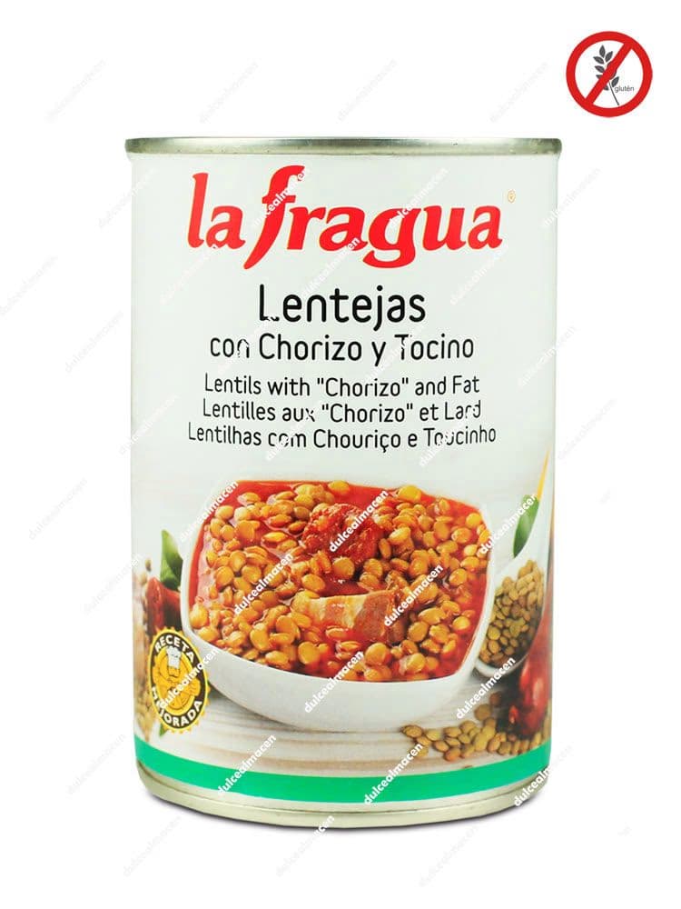 Fragua Lentejas Con Chorizo y Panceta 420 gr