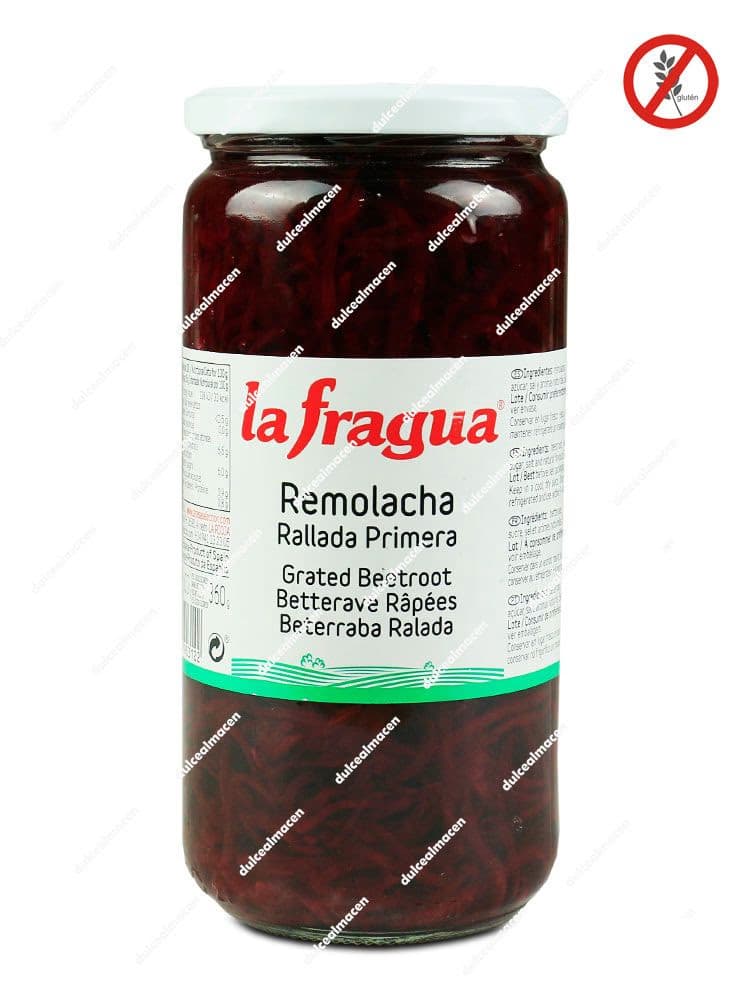 Fragua remolacha rallada tarro 600 gr