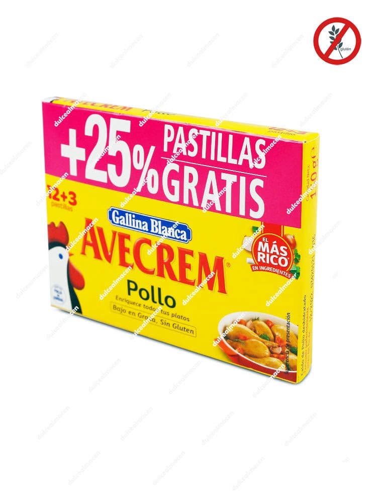 Gallina Blanca Pastillas Avecrem Pollo 12+3