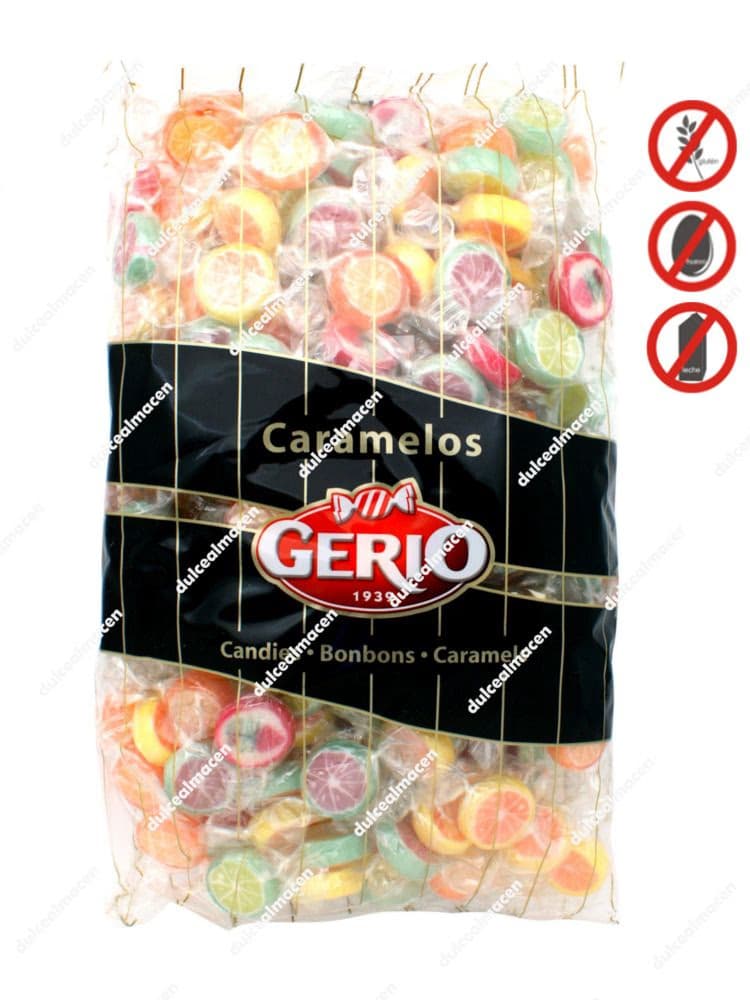 Gerio Caramelos Rocks Frutas 1 kg