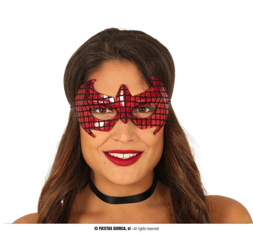 GU antifaz rojo super heroe