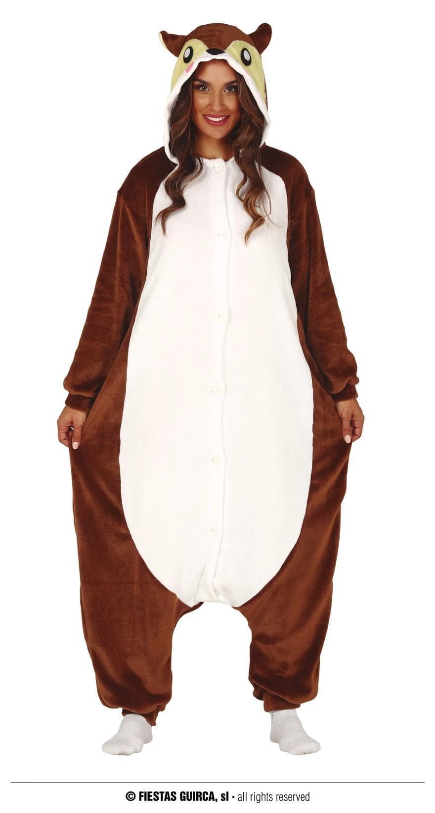 GU ardilla kigurumimi adulta 42 44