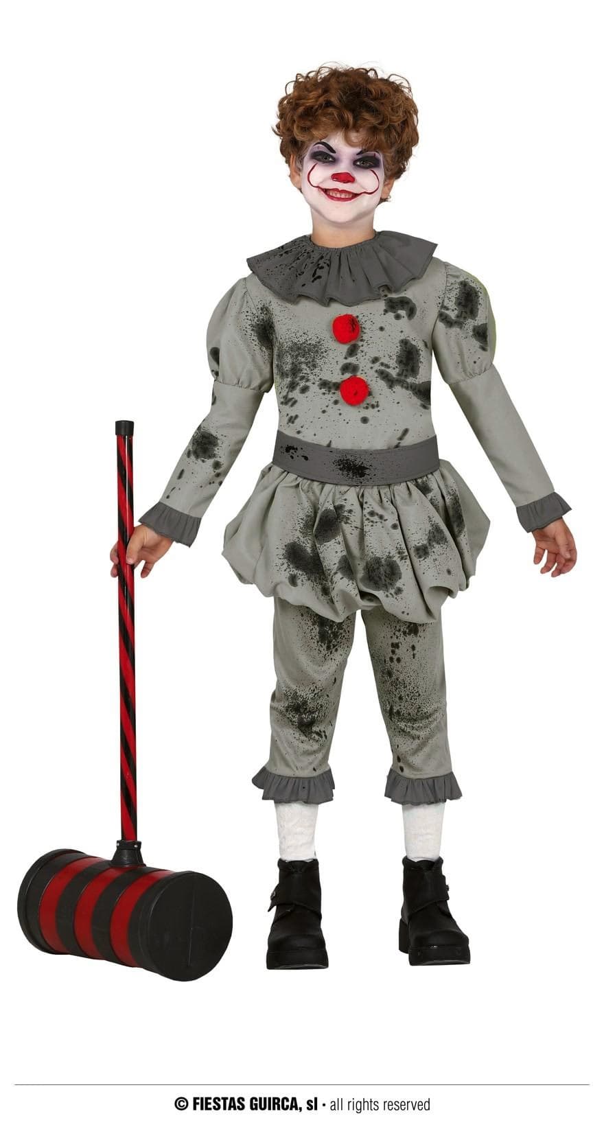 GU bad clown boy, infantil, 10   12 años