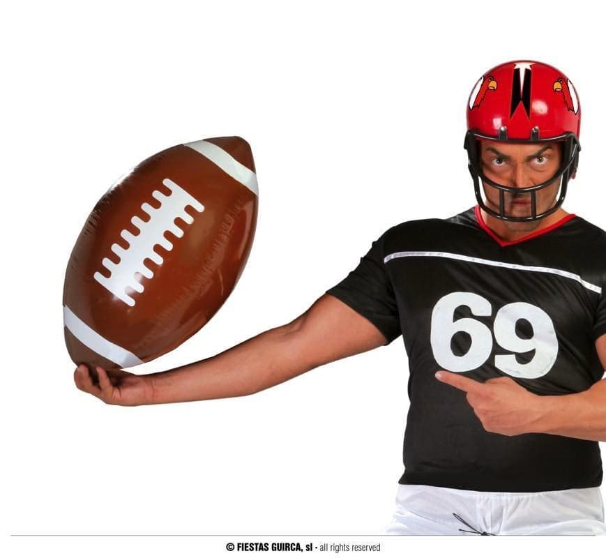 GU balon hinchable futbol americano 40cm