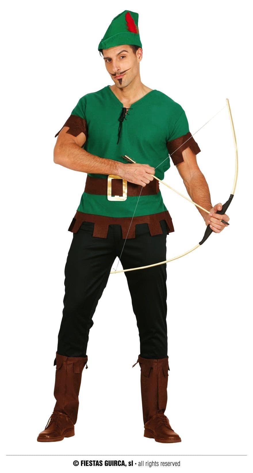 GU bandido del bosque adulto talla l 52-54