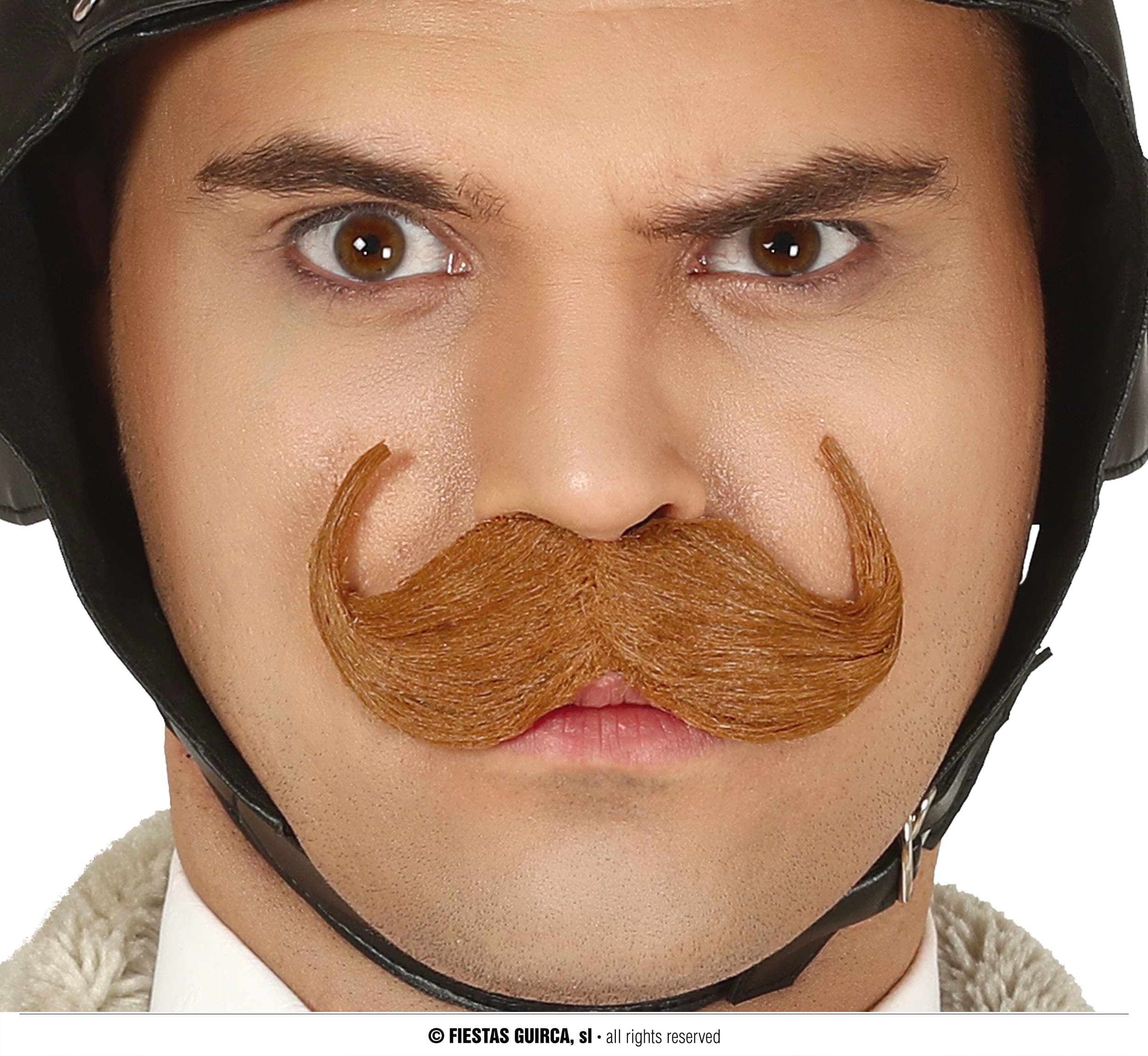 GU bigote ingles marron