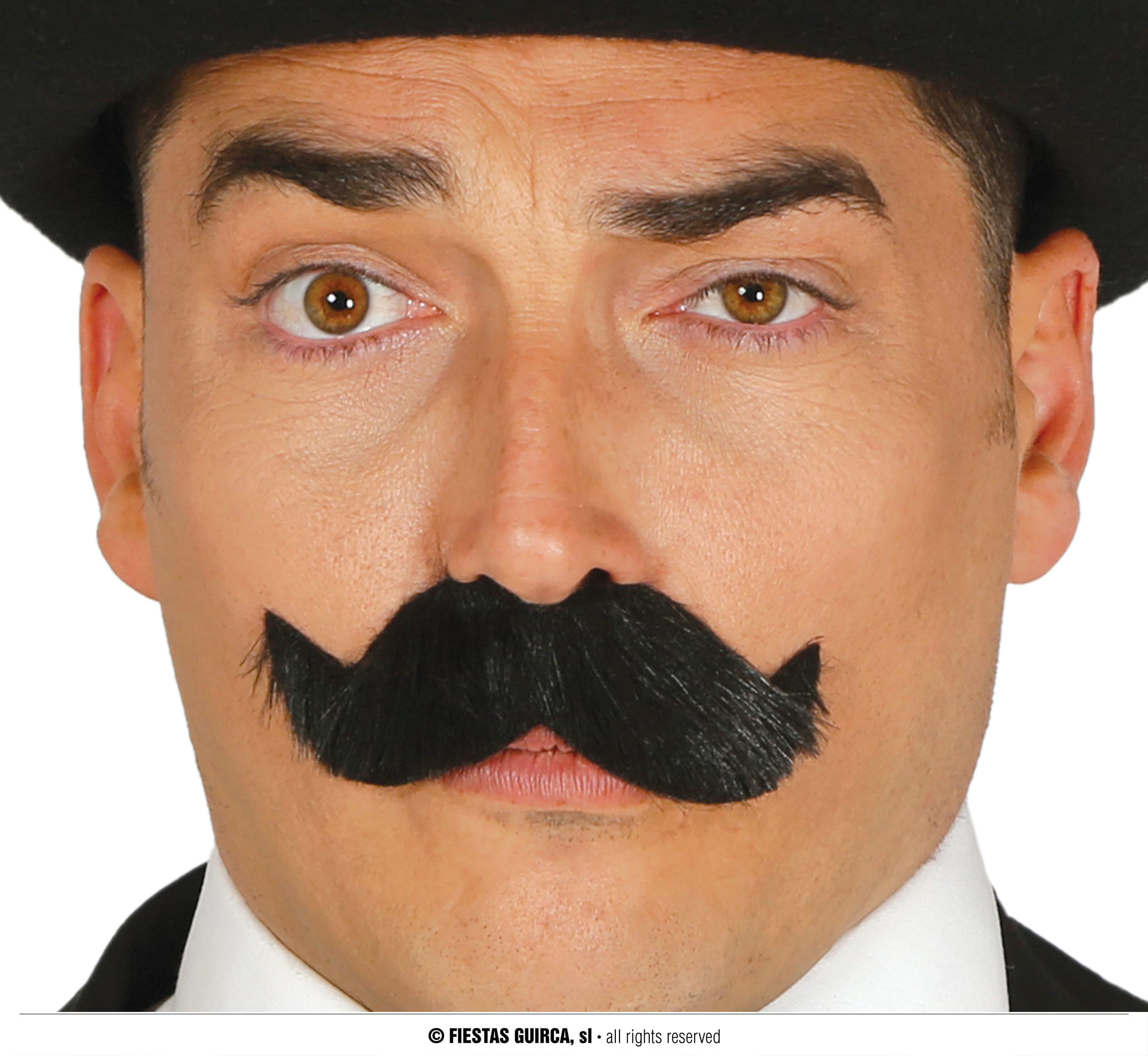 GU bigote negro