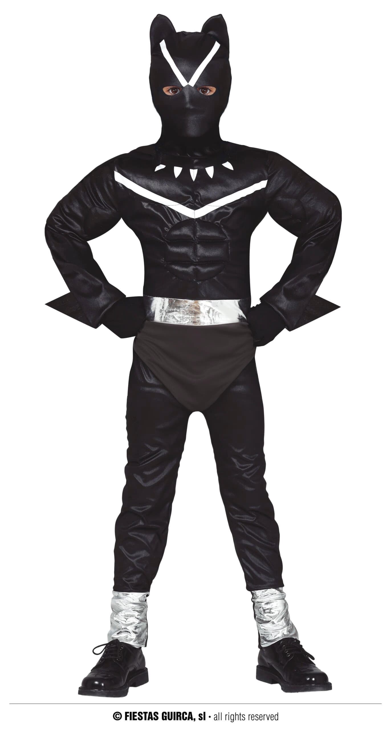 GU black feline infantil 5 6 años