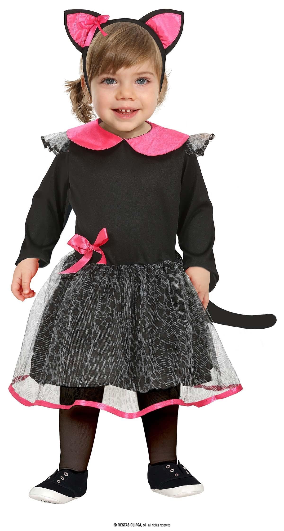 GU black kitty, baby, 12-18 meses
