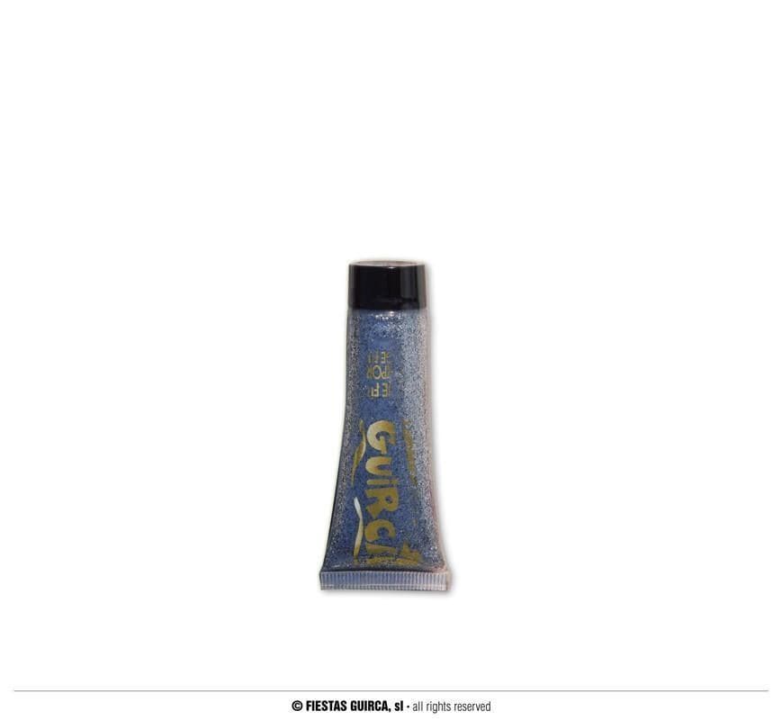 GU tubo maquillaje en crema plata glitter 20 ml