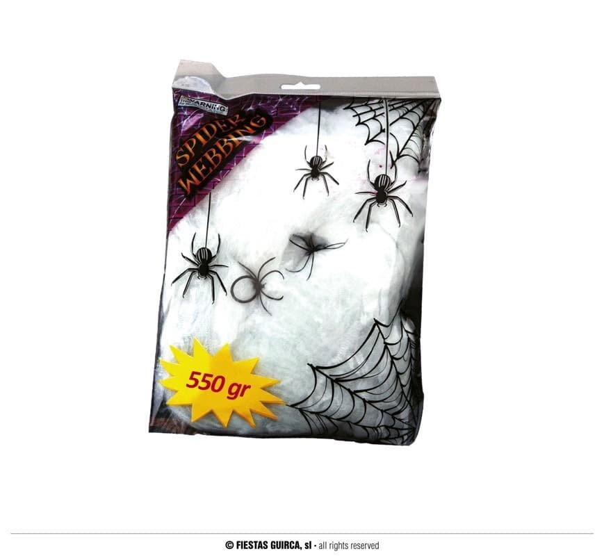 GU bolsa telaraña, 550 gr., blanca