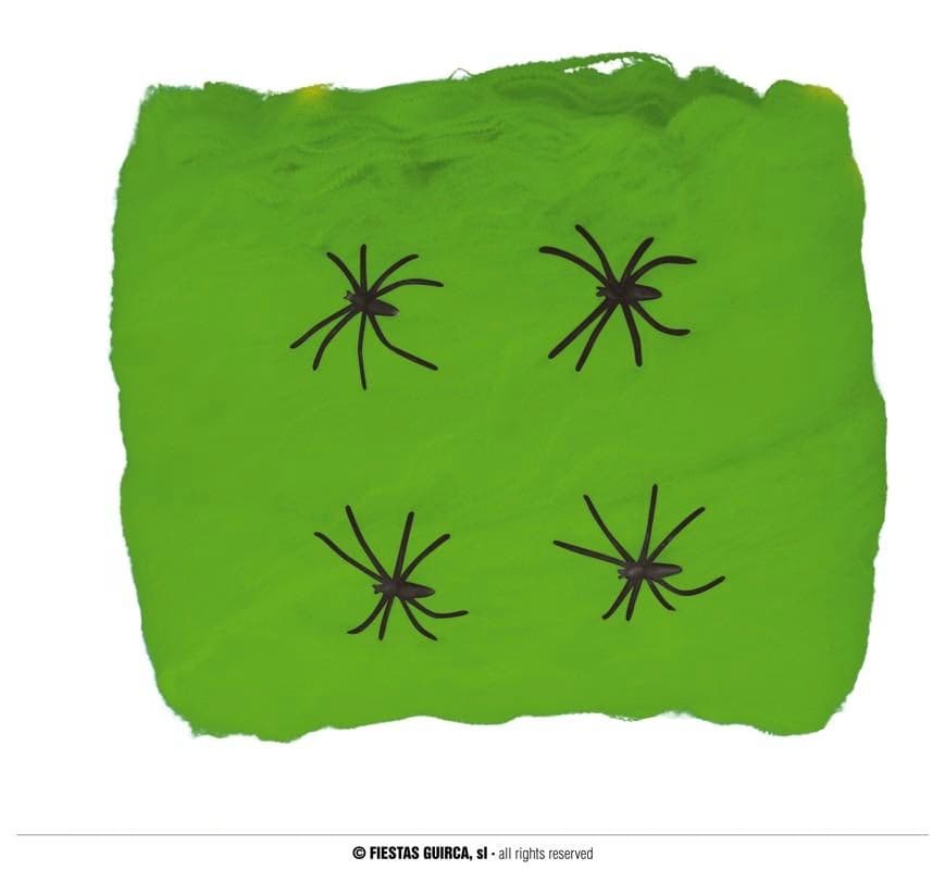 GU bolsa telarañas verdes 60 gr