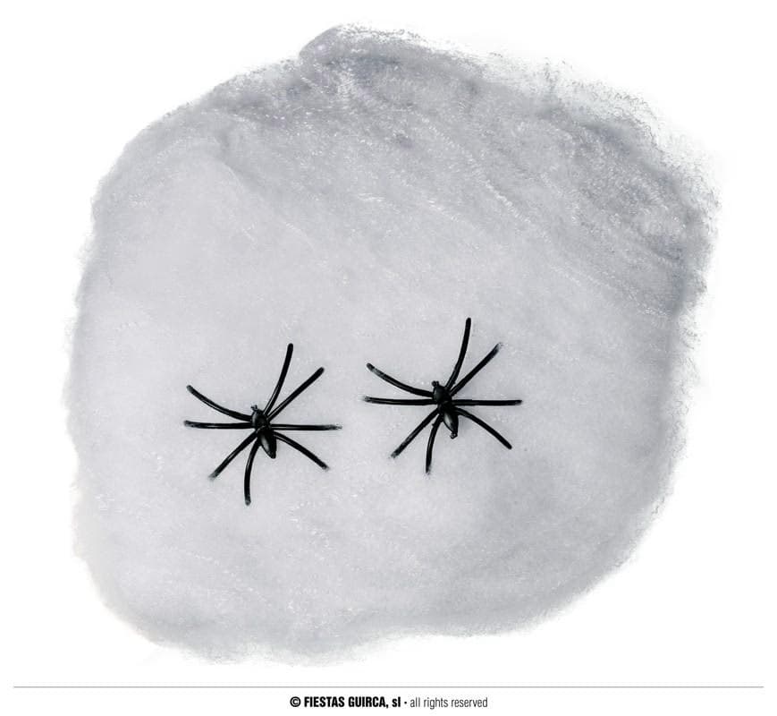 GU bolsa telaraña, 40 gr., blanca