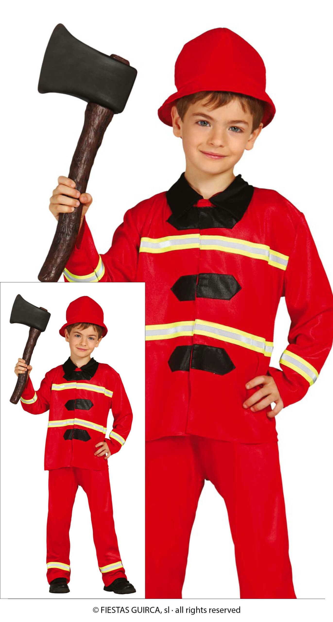 GU bombero, infantil, 10   12 años