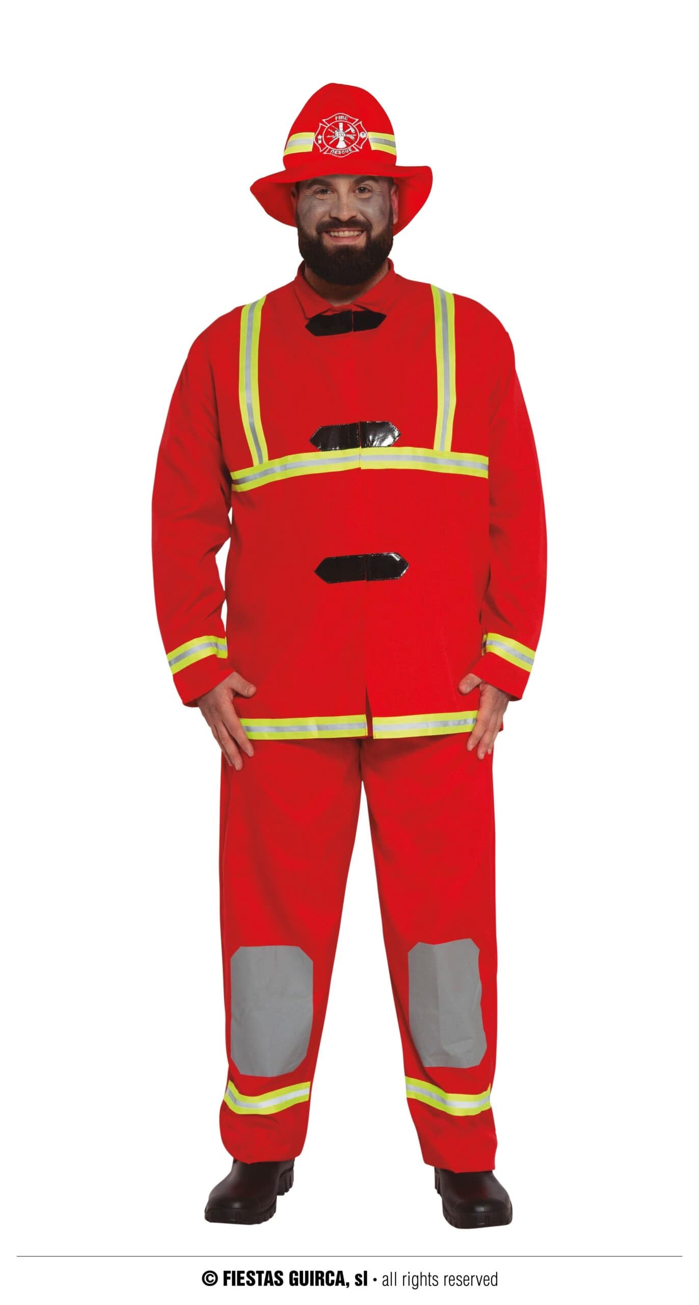 GU bombero adulto talla xl 54-56