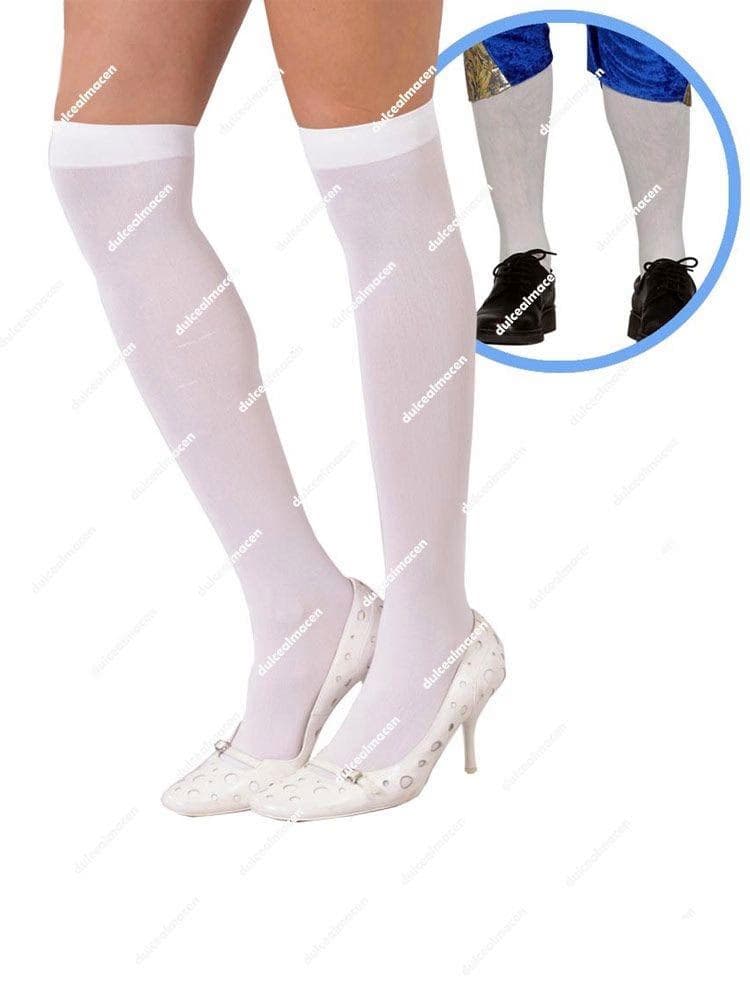 GU medias blancas