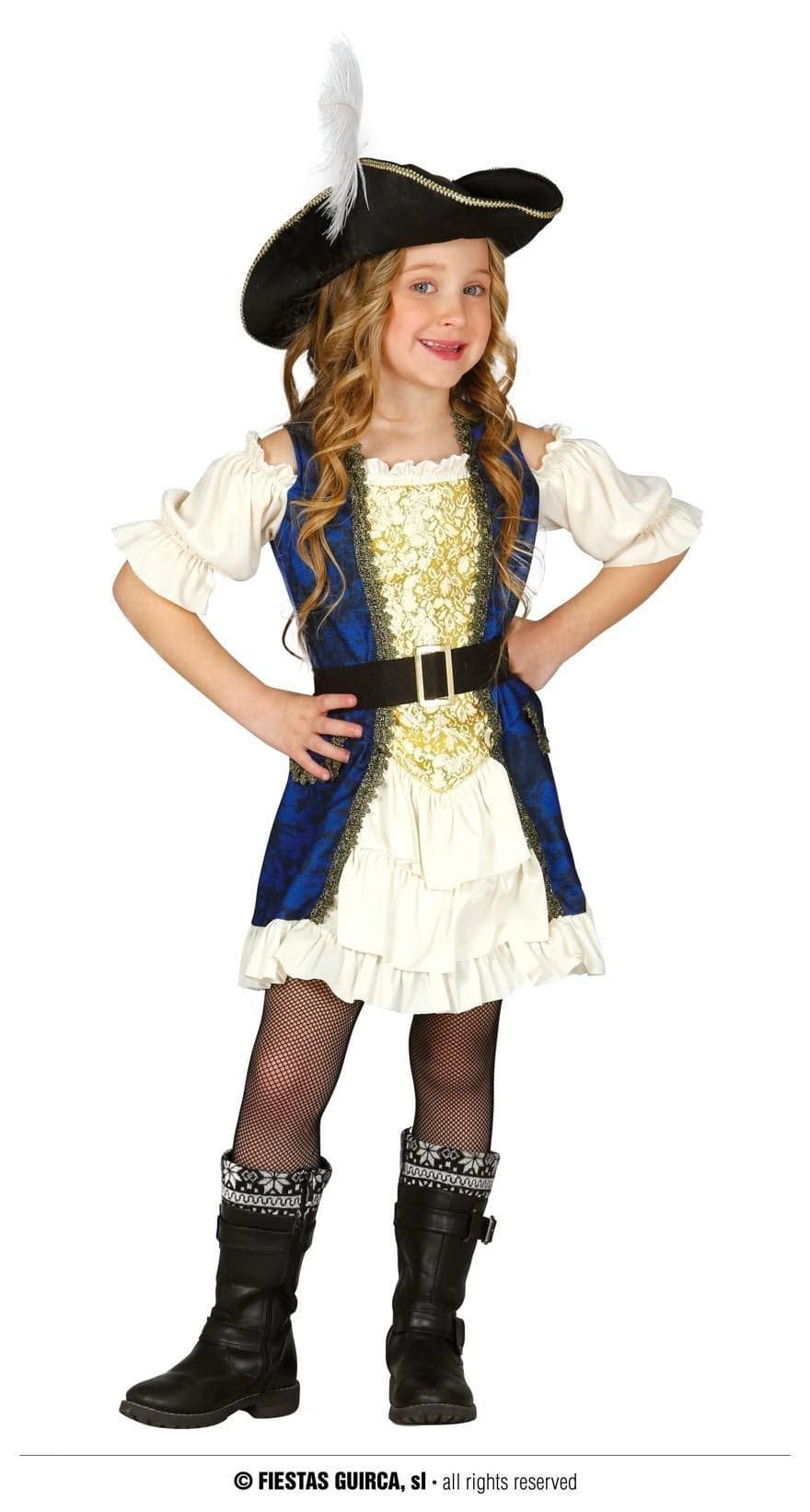 GU capitana pirata, infantil, 5   6 años