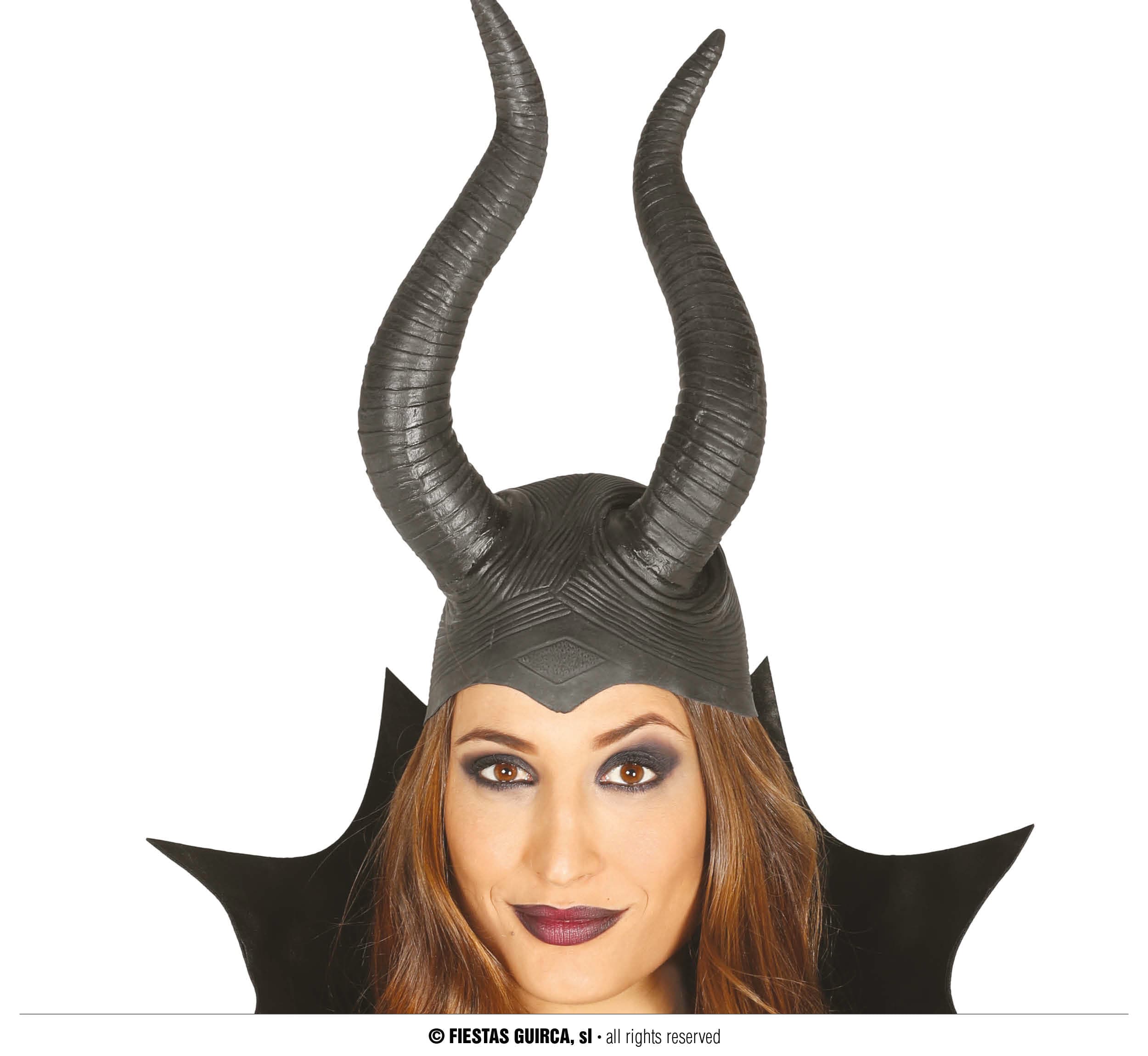 GU casquete latex con cuernos