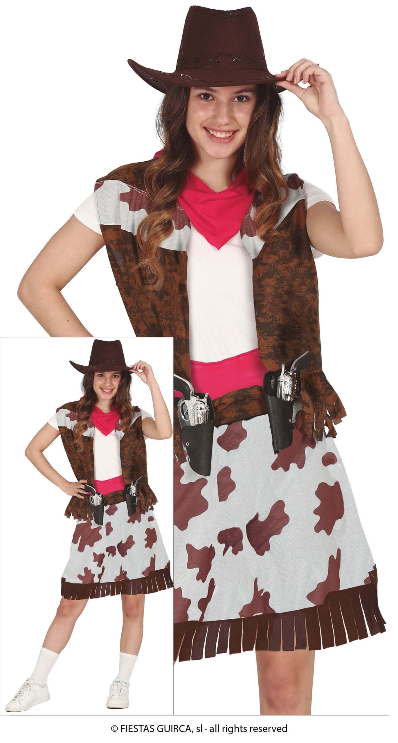 GU cowgirl talla, teen, 14   16 años