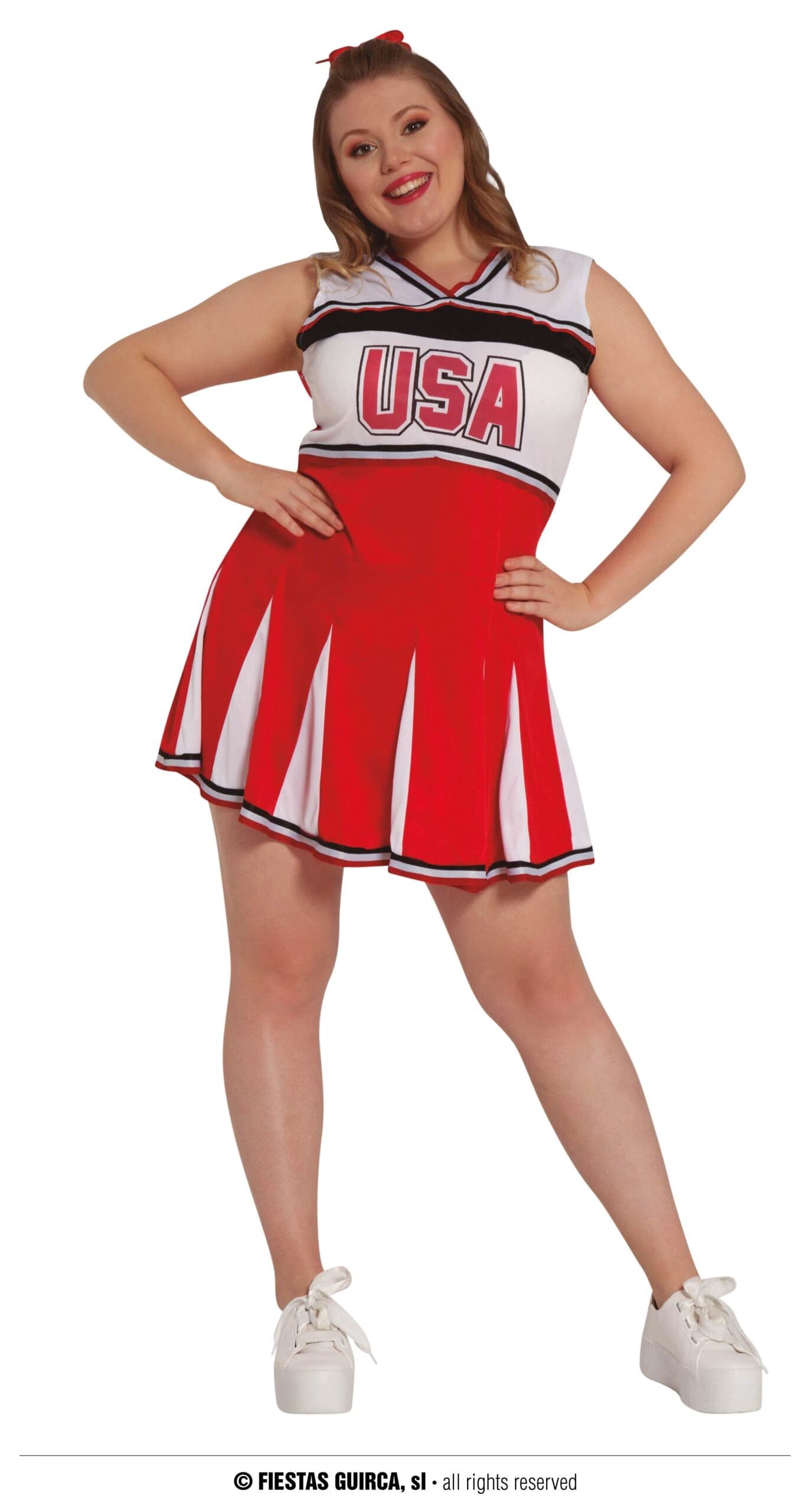 GU cheerleader, adulta, 44   46 (xl)