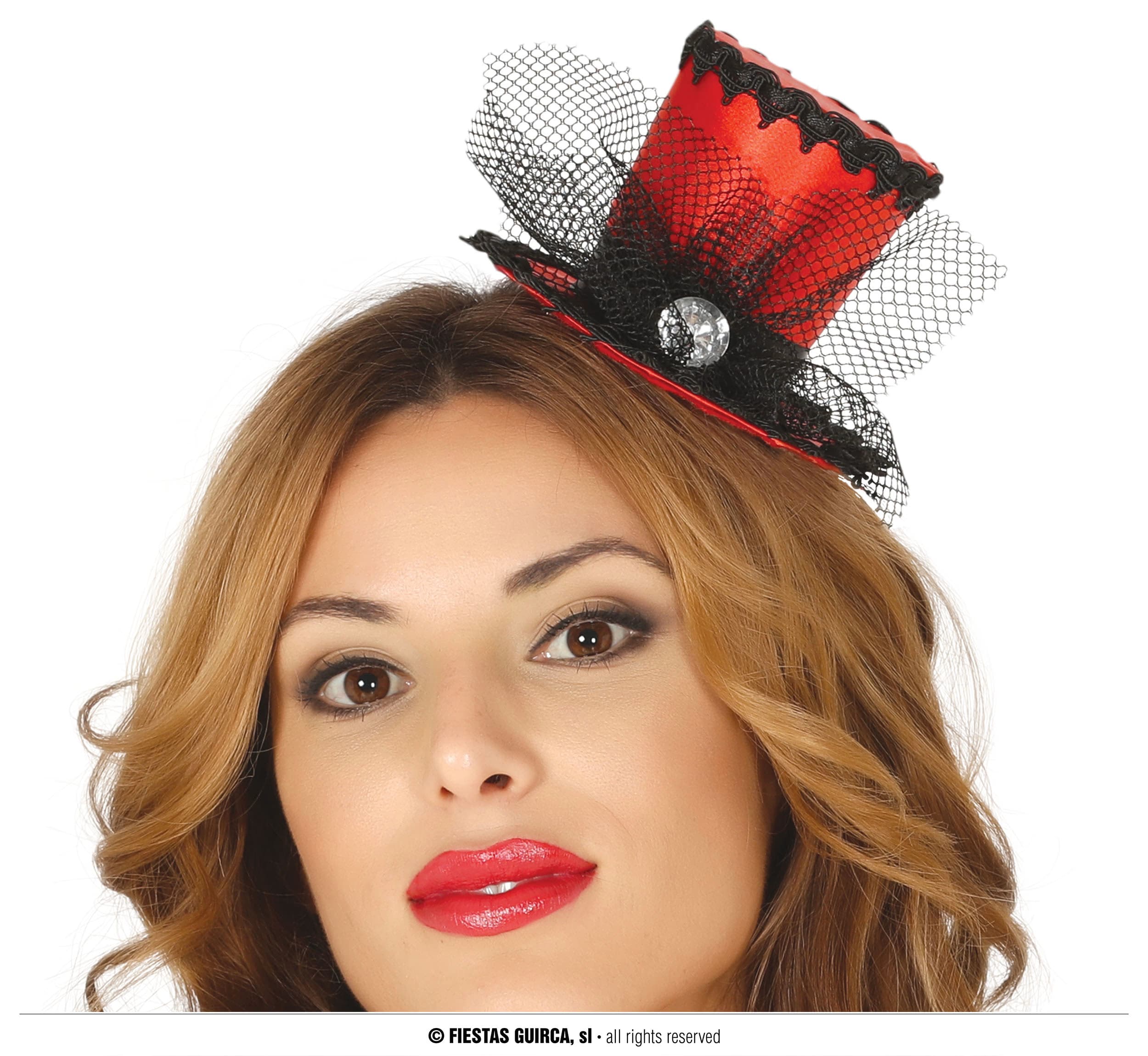 GU chistera mini hat roja