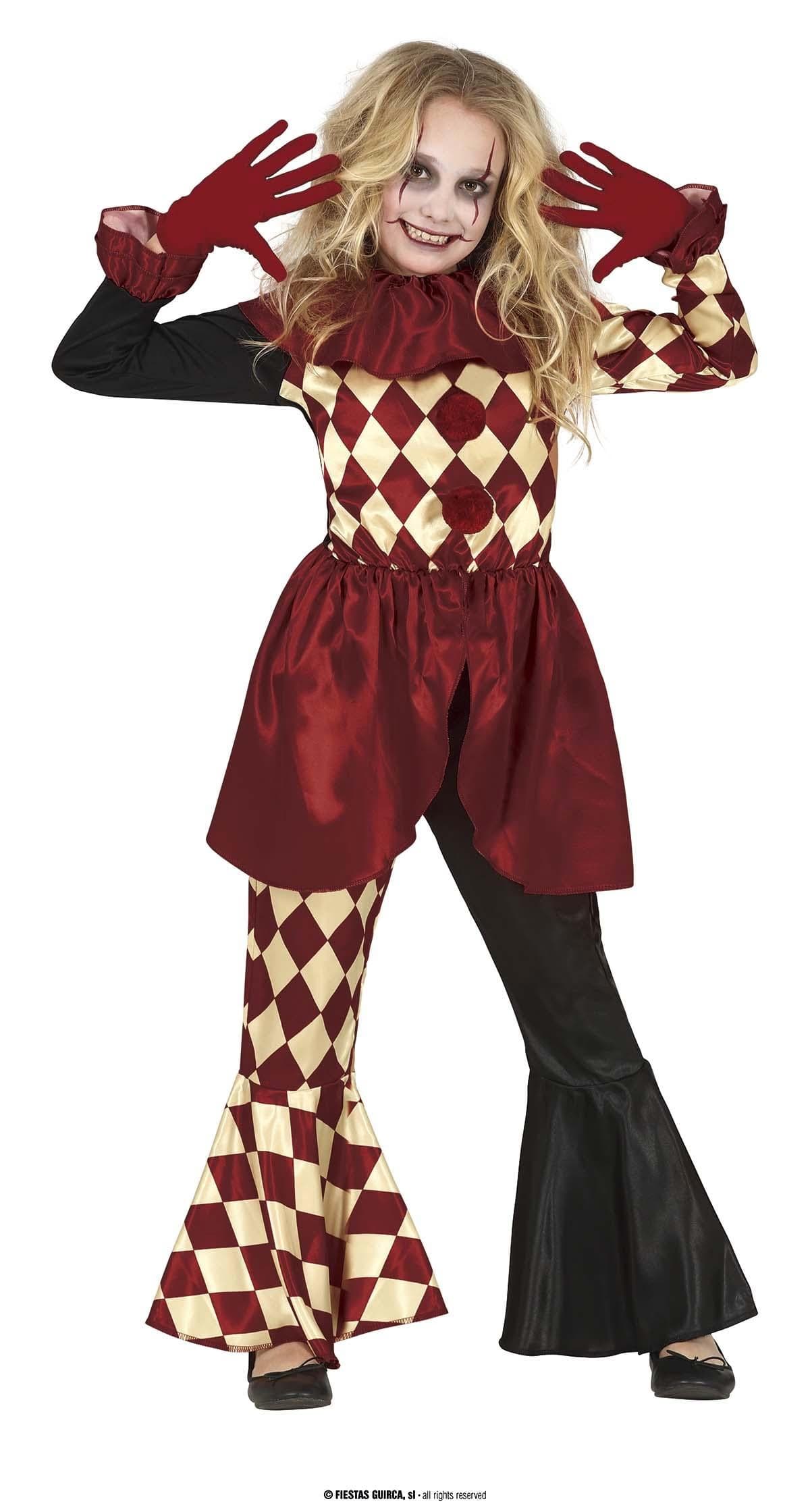GU horror clown, infantil, 10 - 12 años