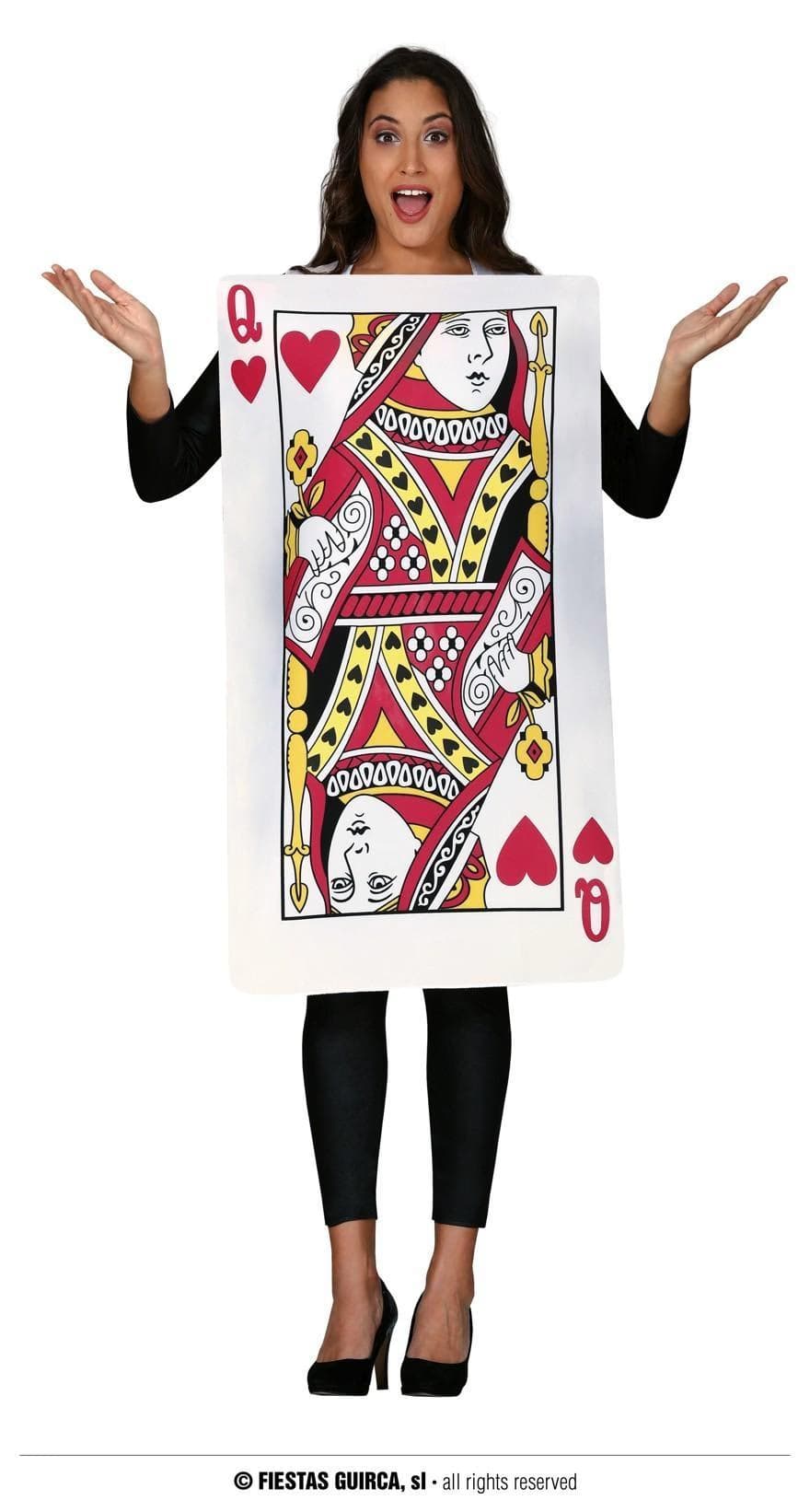 GU dama de cartas adulta talla l 42-44