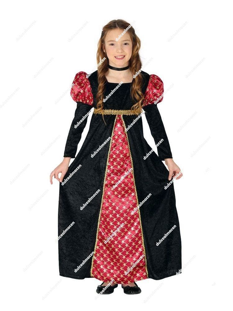 GU dama medieval infantil talla 10 12 años