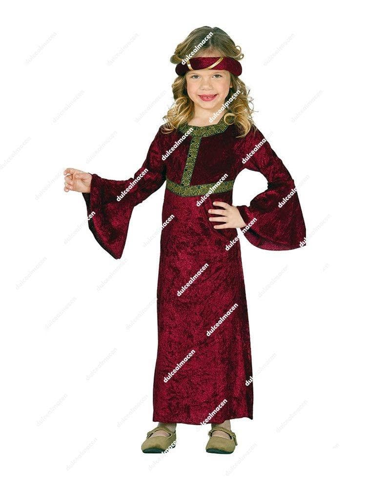 GU dama medieval infantil talla 5-6 años