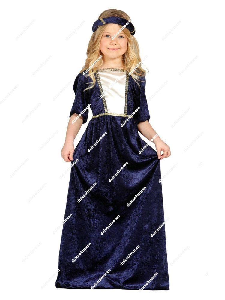 GU dama medieval infantil talla 7-9 años