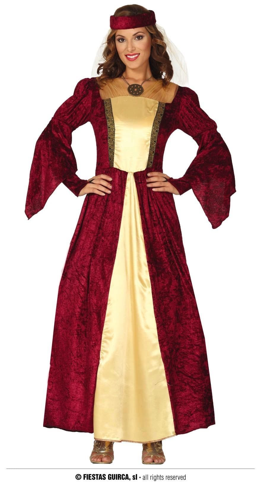 GU dama medieval adulta talla m 38 40
