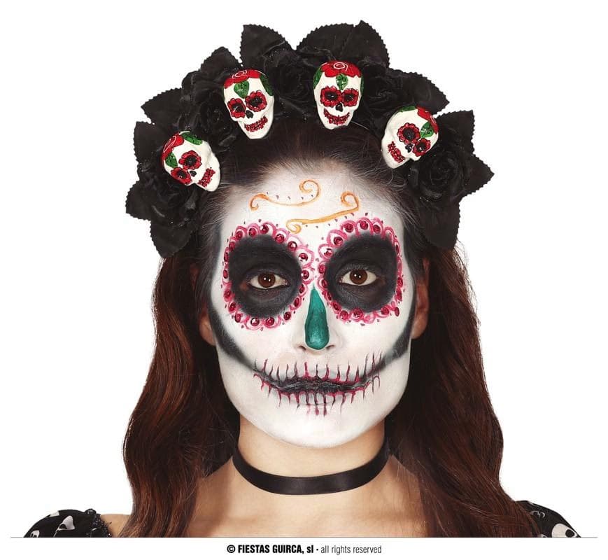 GU diadema calavera