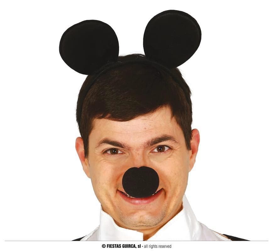 GU diadema raton tela