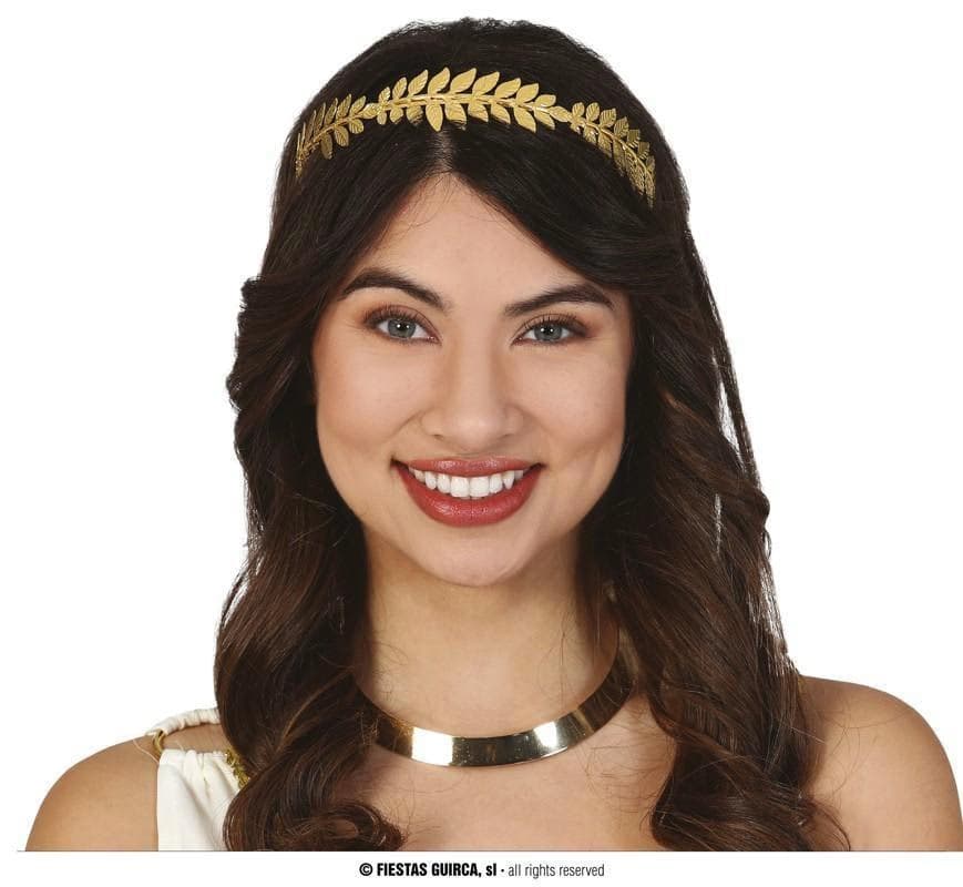 GU diadema romana metalica