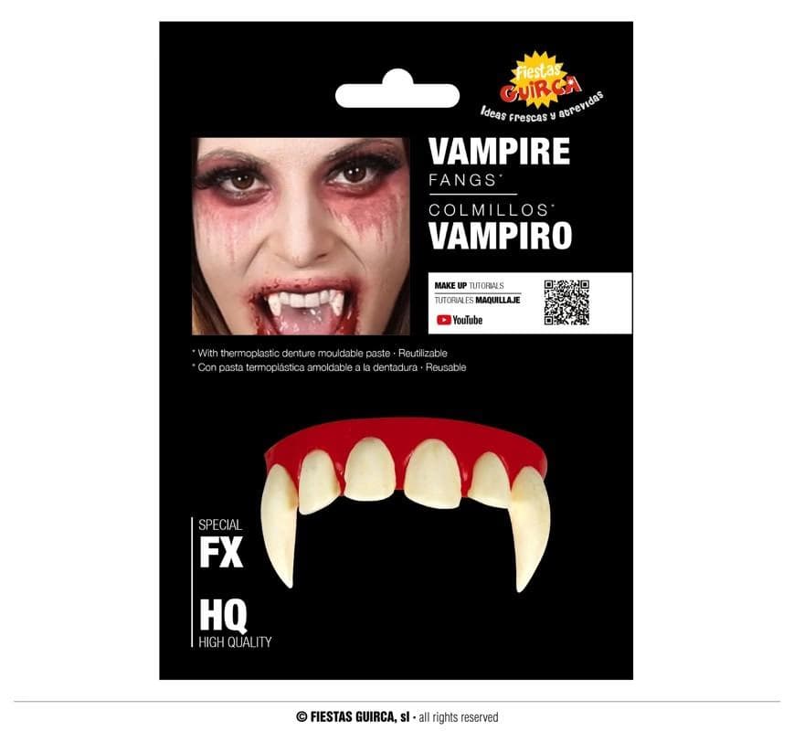 GU dientes vampiro con termoplastica