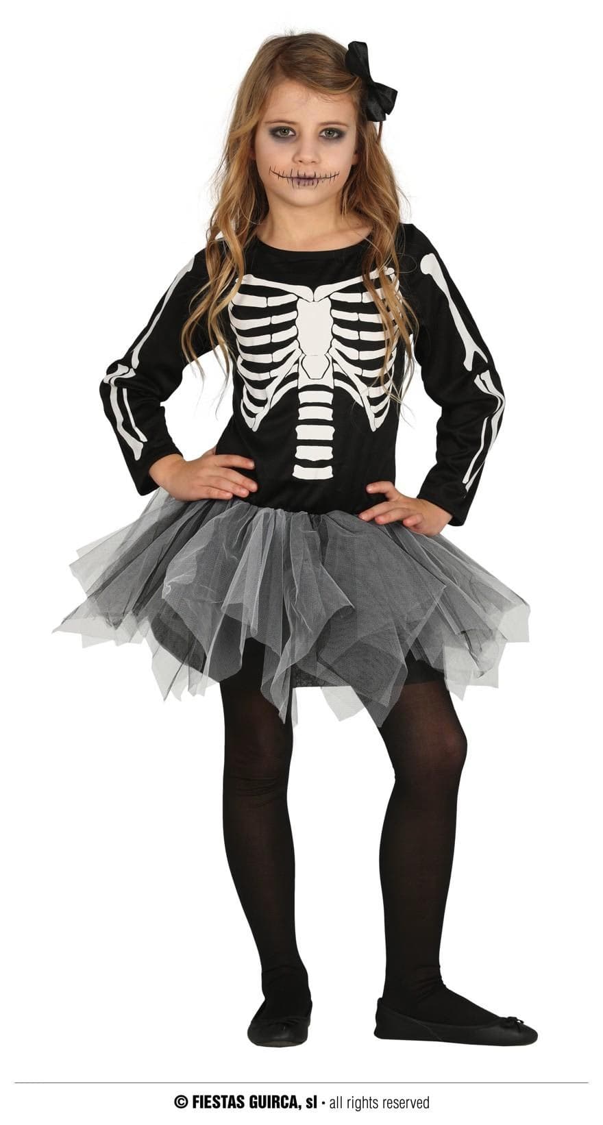 GU tutu skeleton  infantil talla 3-4 años
