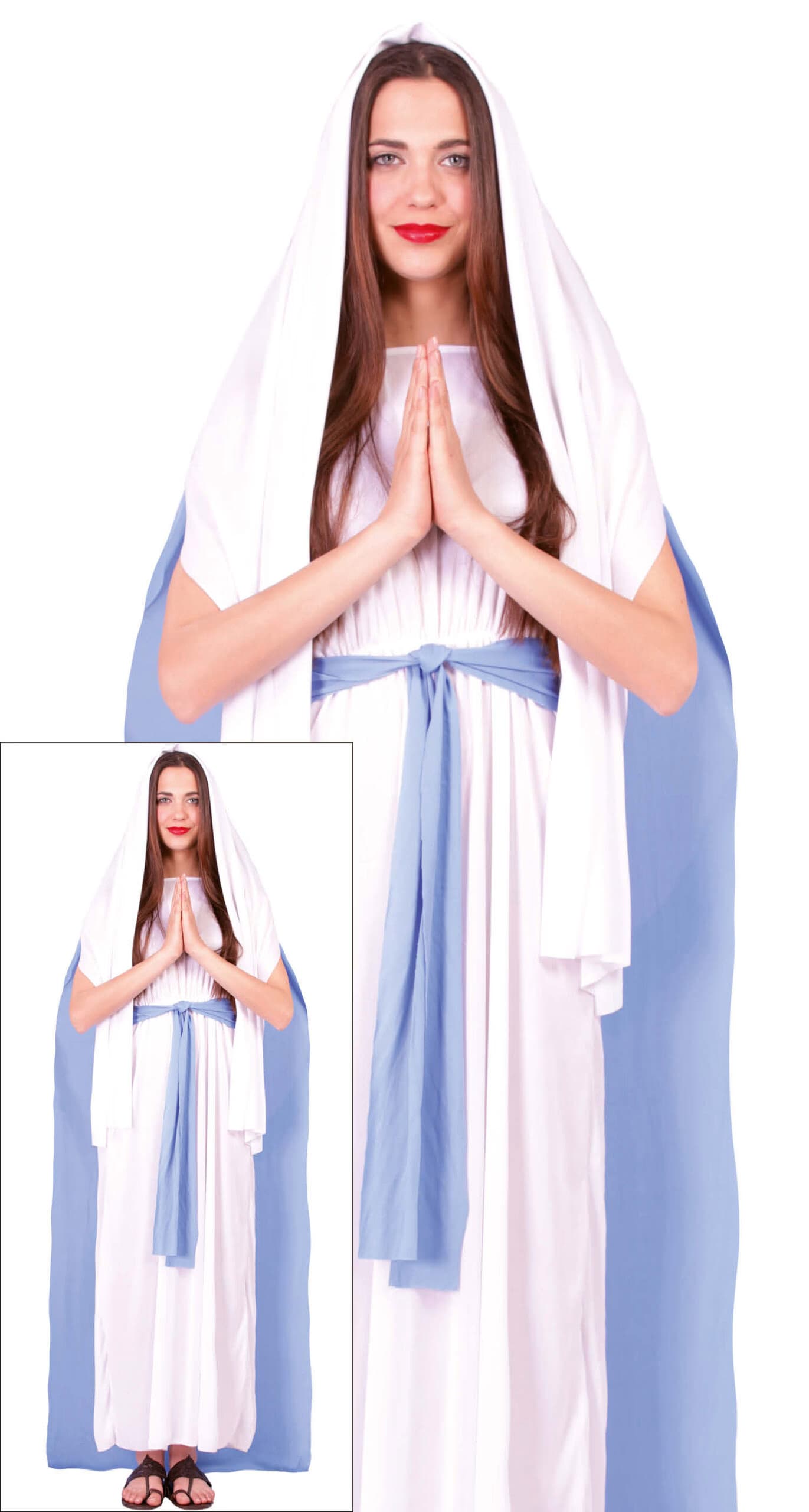 GU virgen maria adulta talla 42-44 l