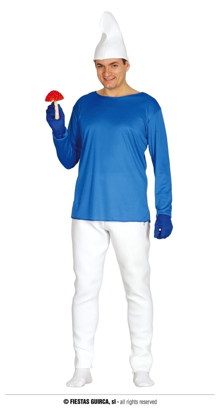 GU enanito azul adulto talla l 52-54