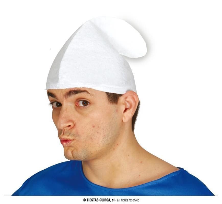 GU gorro gnomo blanco