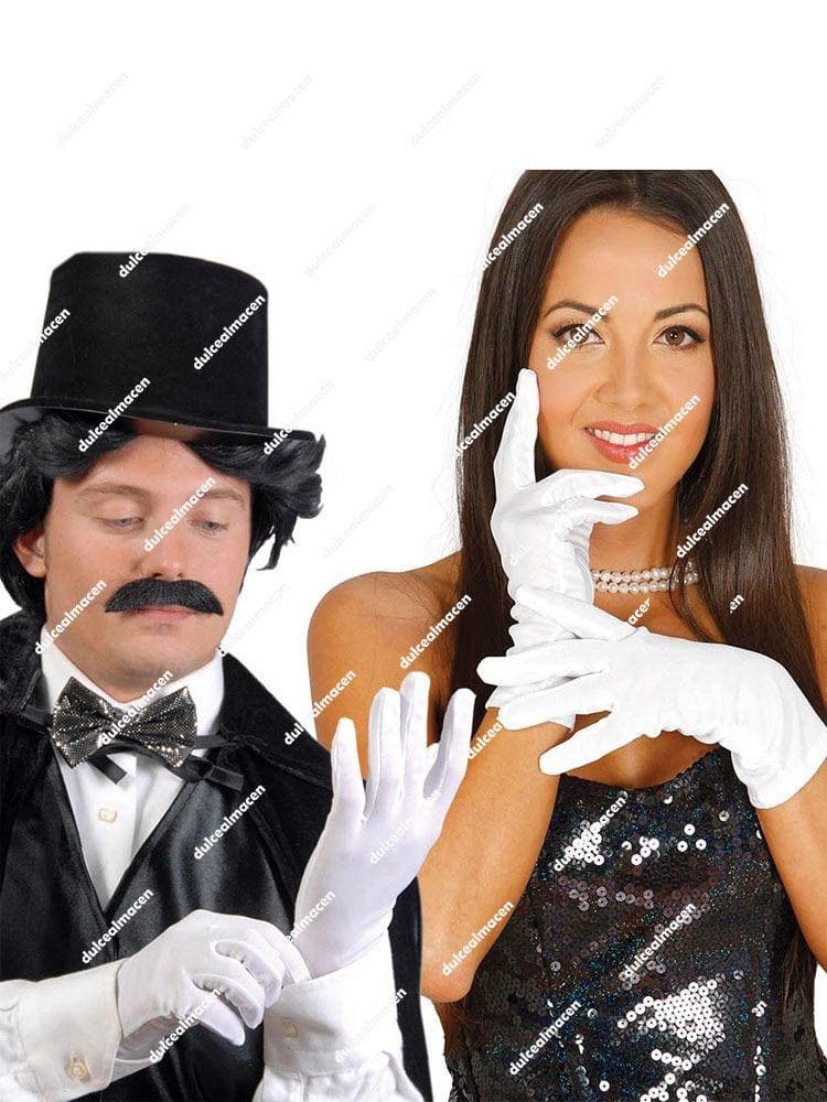 GUI guantes, 23 cms., blancos