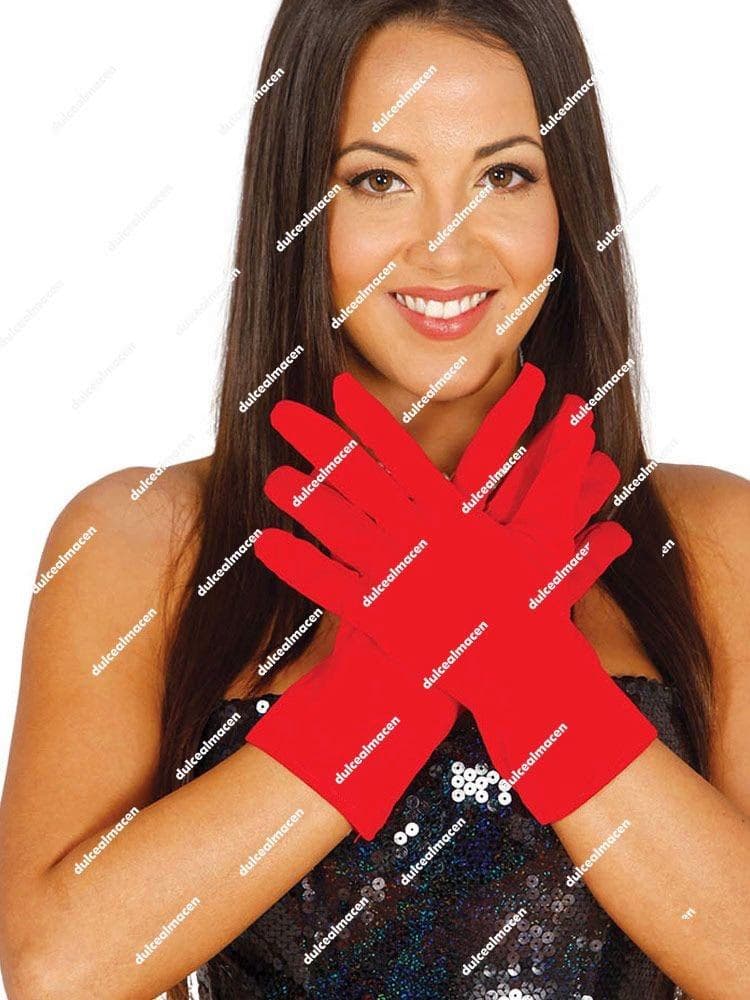 GU guantes rojos 22 cms.