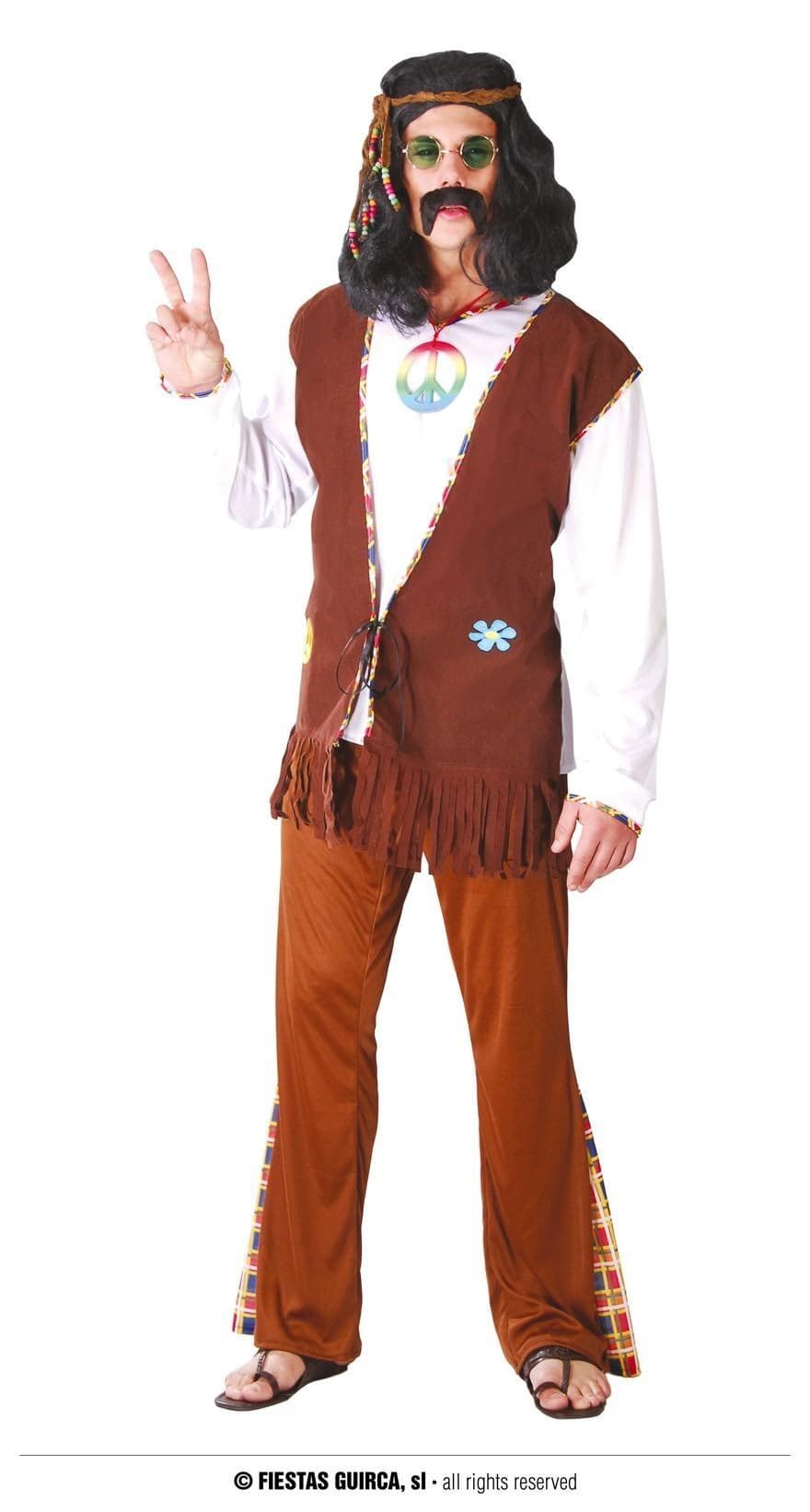 GU hippie flower adulto talla l 52-54