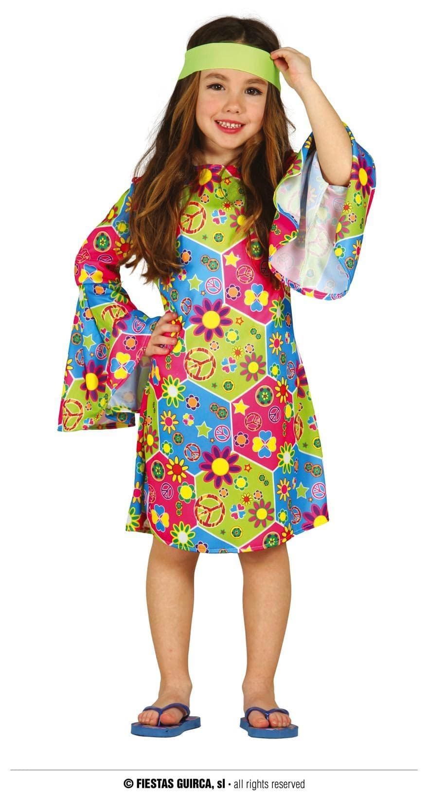 GU hippie girl infantil talla 3-4 años