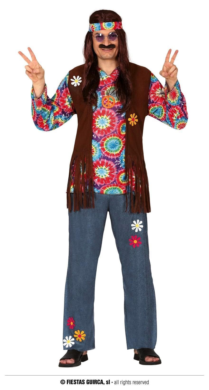GU hippie, adulto, 52   54 (l)